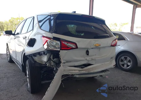 2021 Chevrolet Equinox Fwd Ls из США, поврежденный, VIN 3GNAXHEV2MS176931